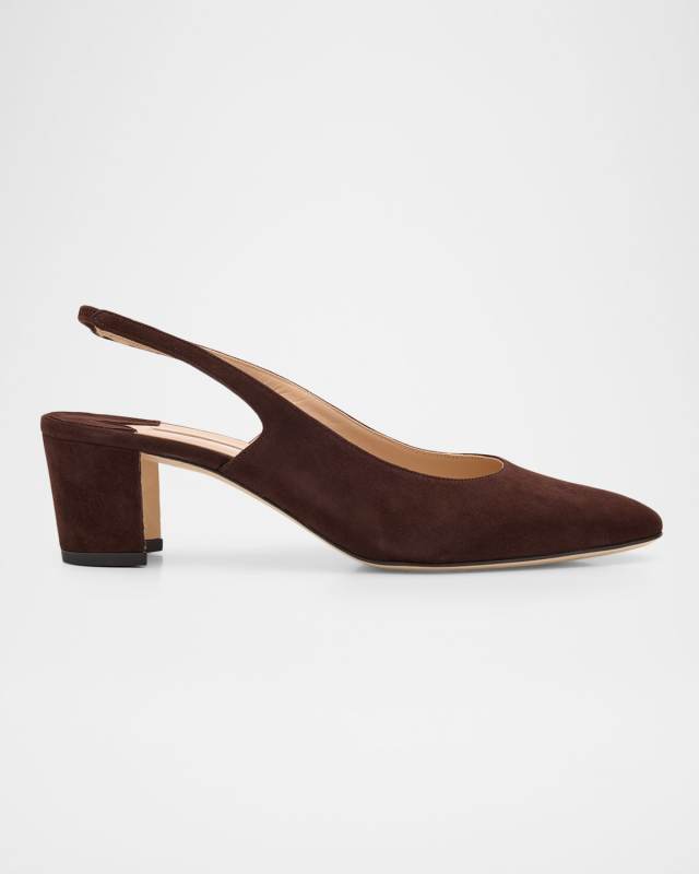 Allurasan Suede Slingback Pumps